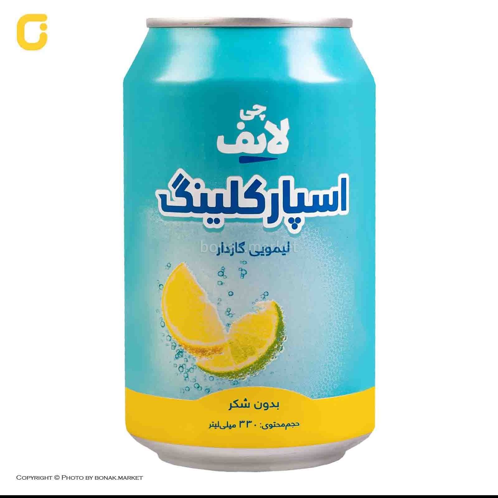 نوشابه بدون قند لیمویی لایف چی پت 500 سی سی