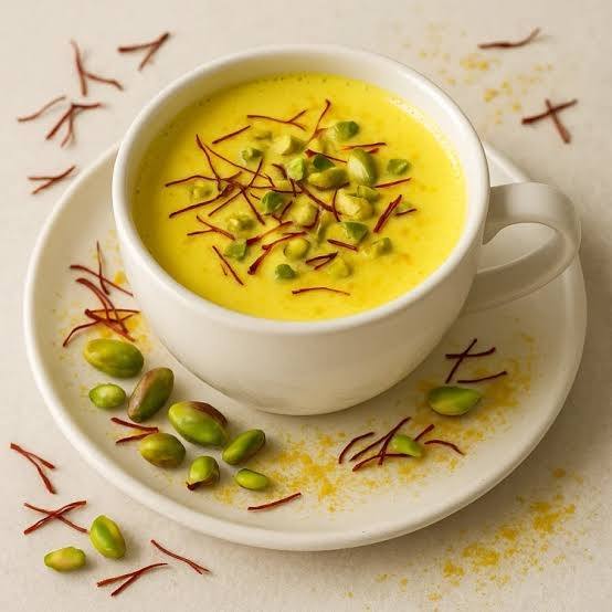 شیر پسته زعفران