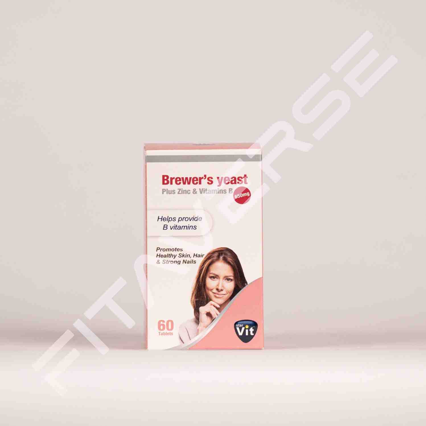 قرص مخمر آبجو 650 میلی‌گرم استار ویت