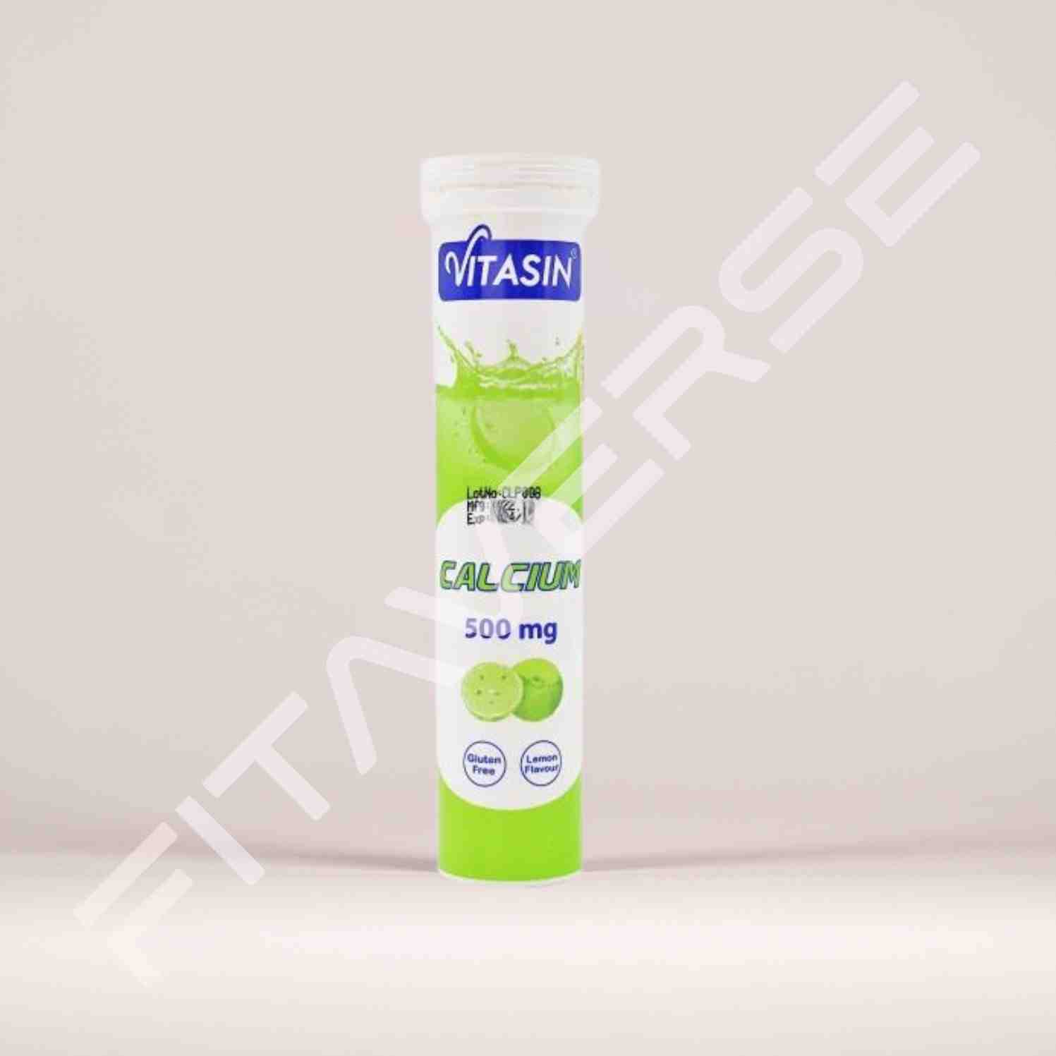 قرص جوشان کلسیم 500 میلی گرم ویتاسین