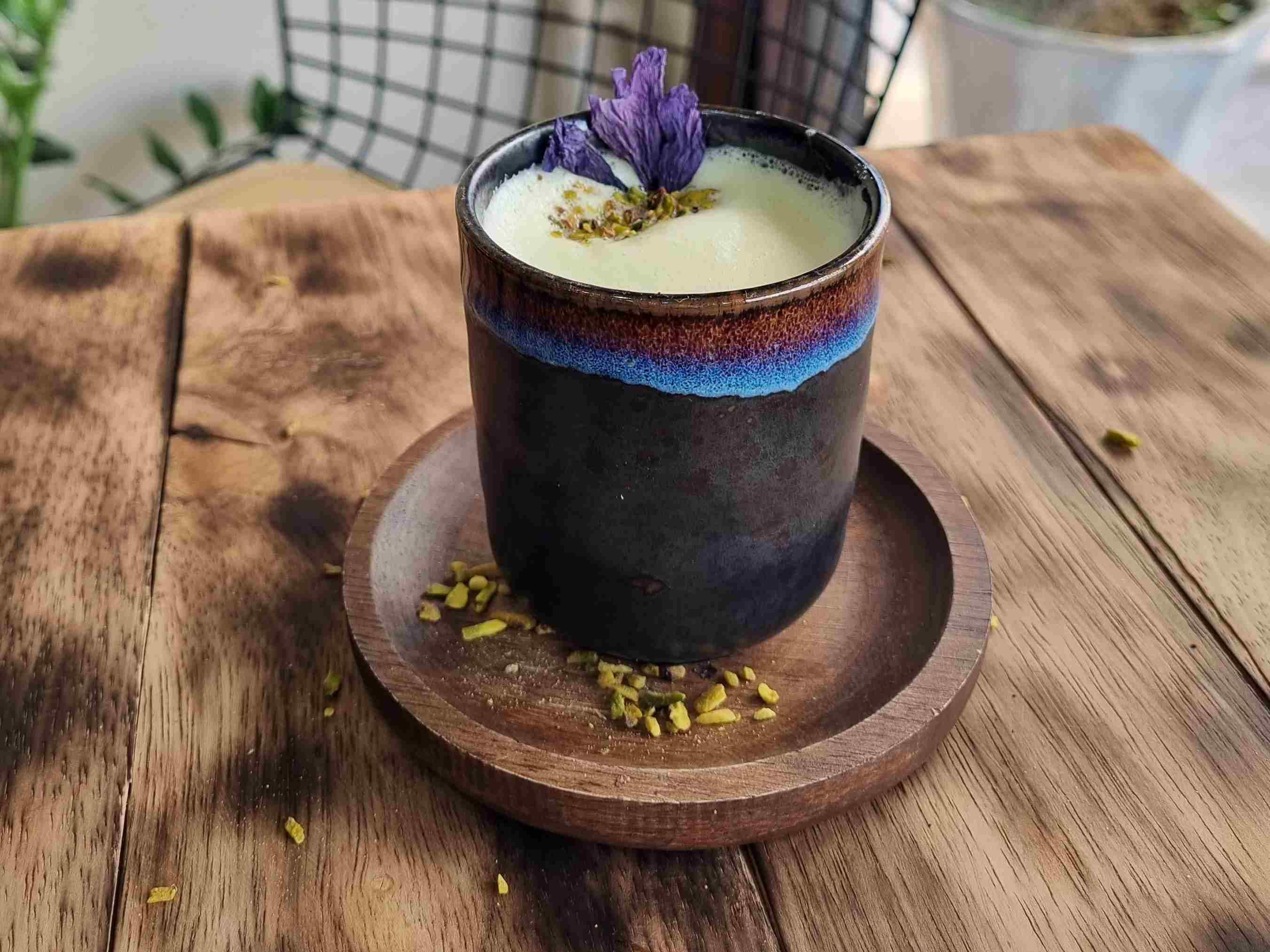 شیر پسته زعفران