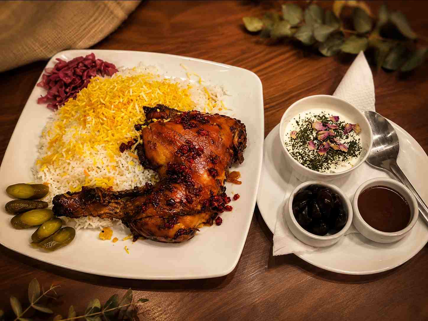 چلو مرغ ناردون