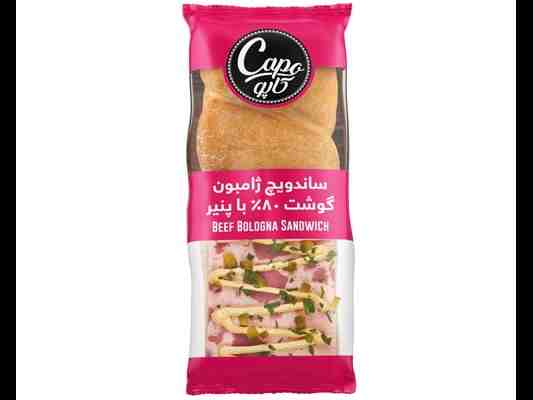 ساندویچ کالباس گوشت