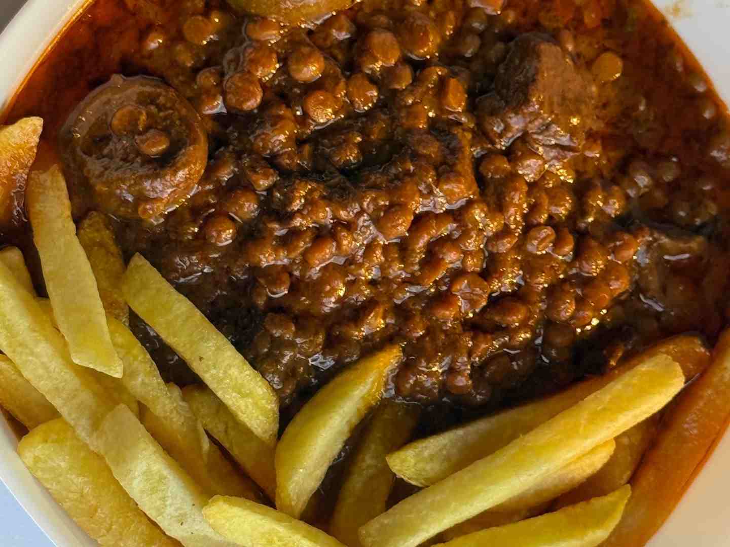 چلو خورشت قیمه سیب زمینی 