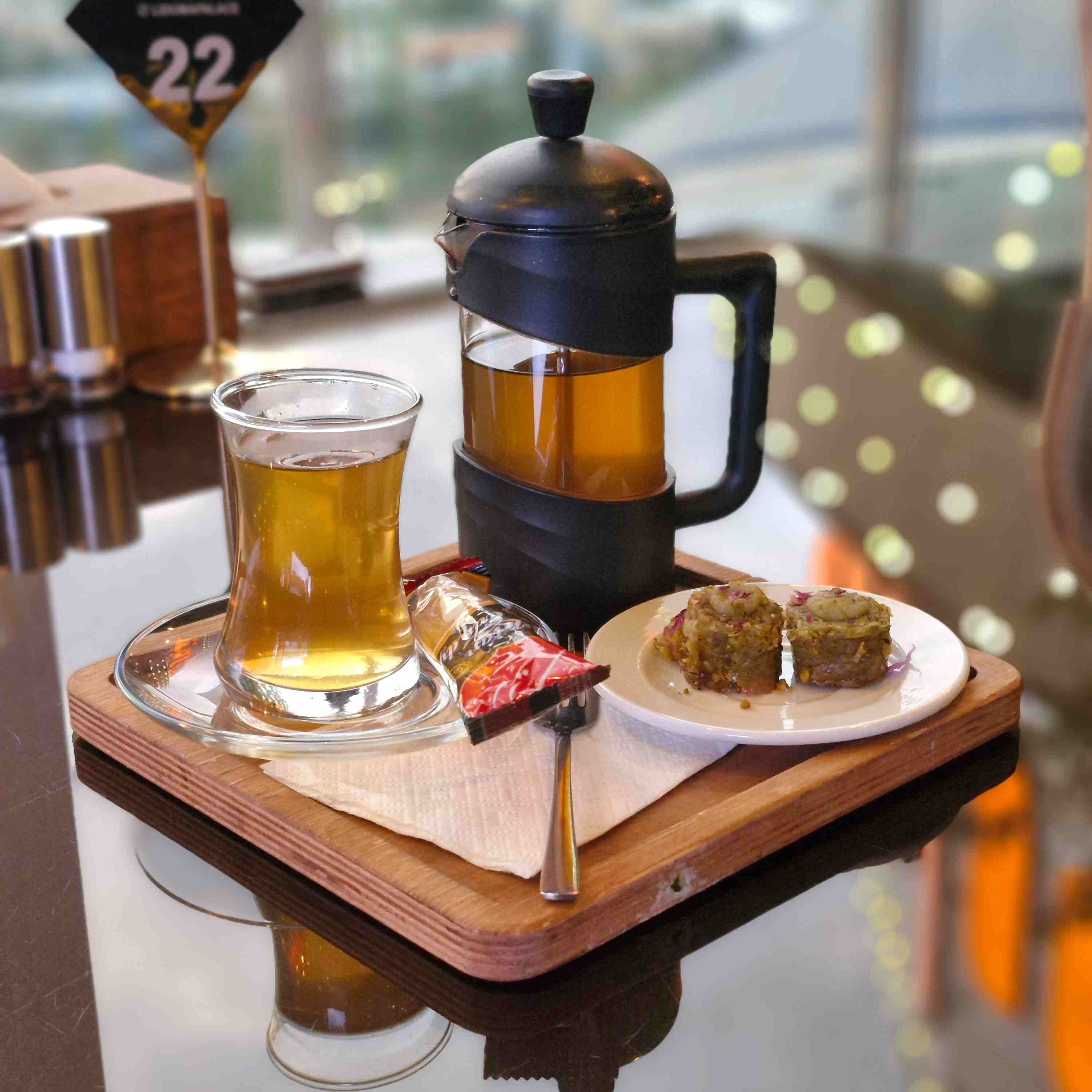 سرویس چای سبز و یاس