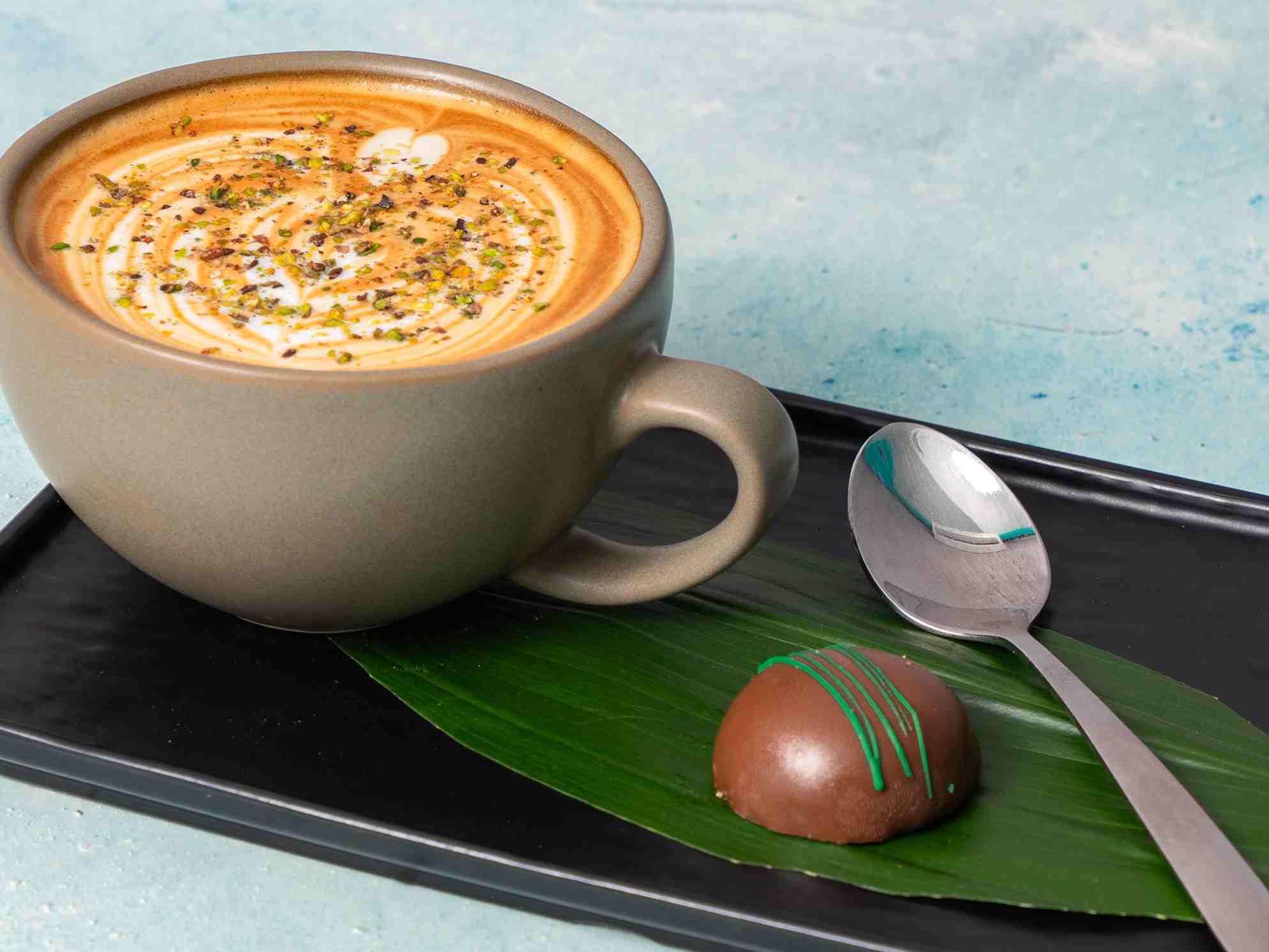 لته پسته | Pistachio Latte