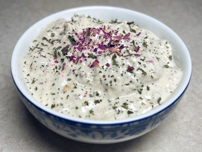 ماست بورانی بادمجان