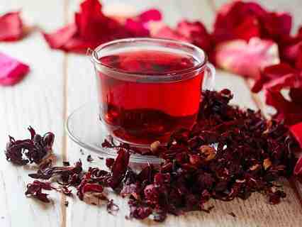 دمنوش چای ترش
