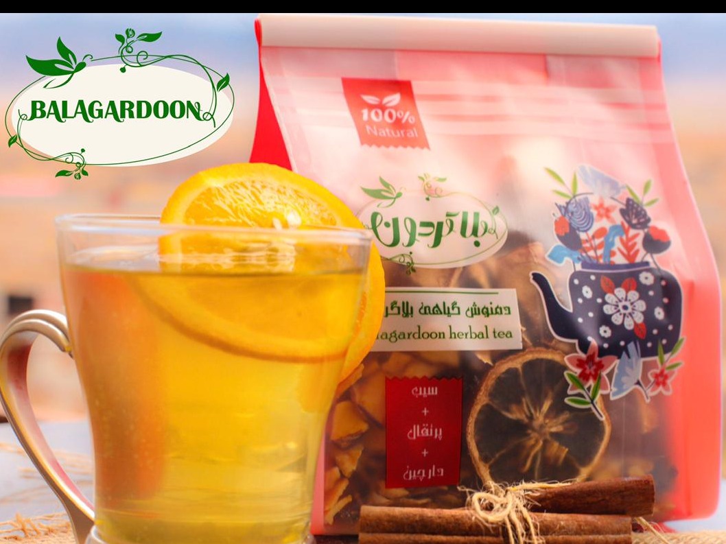 دمنوش لیمو + نارنج + زنجبیل