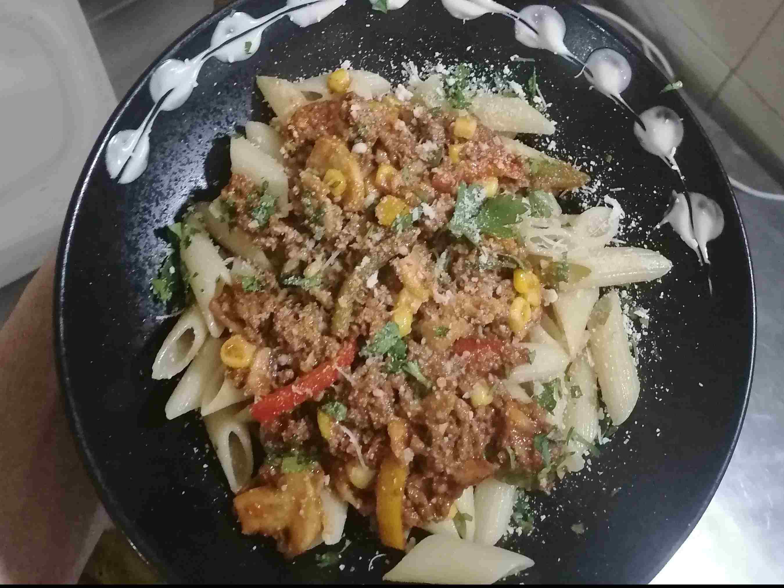 پاستا گوشت