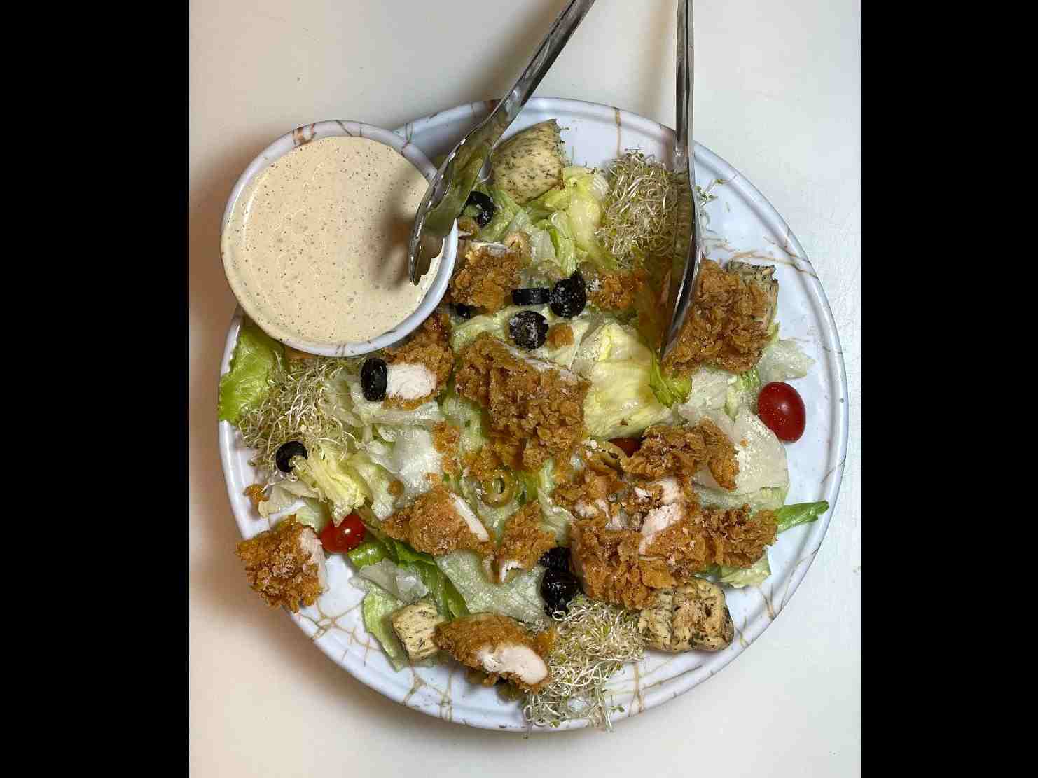 سالاد سزار سوخاری