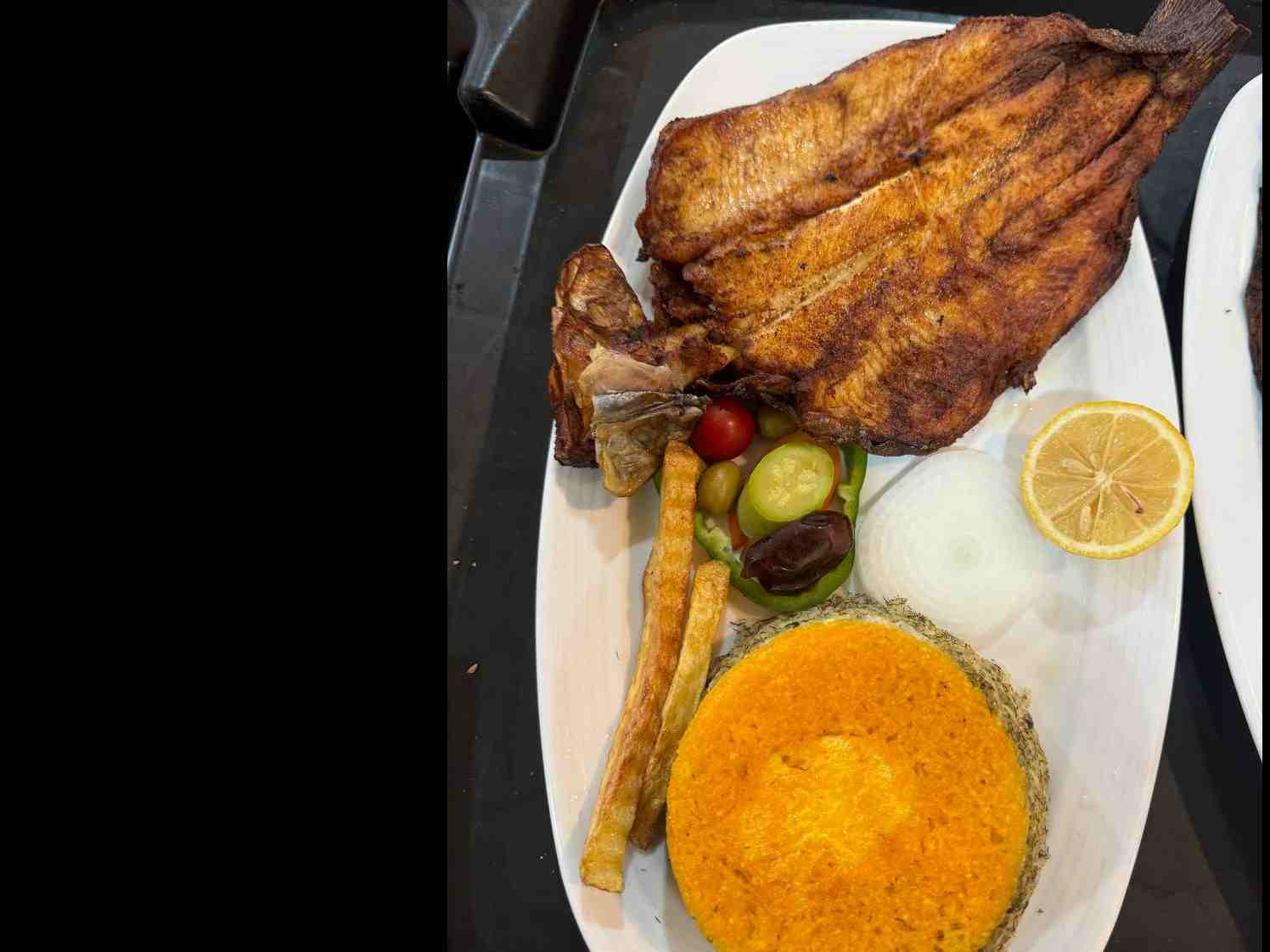سبزی پلو با ماهی