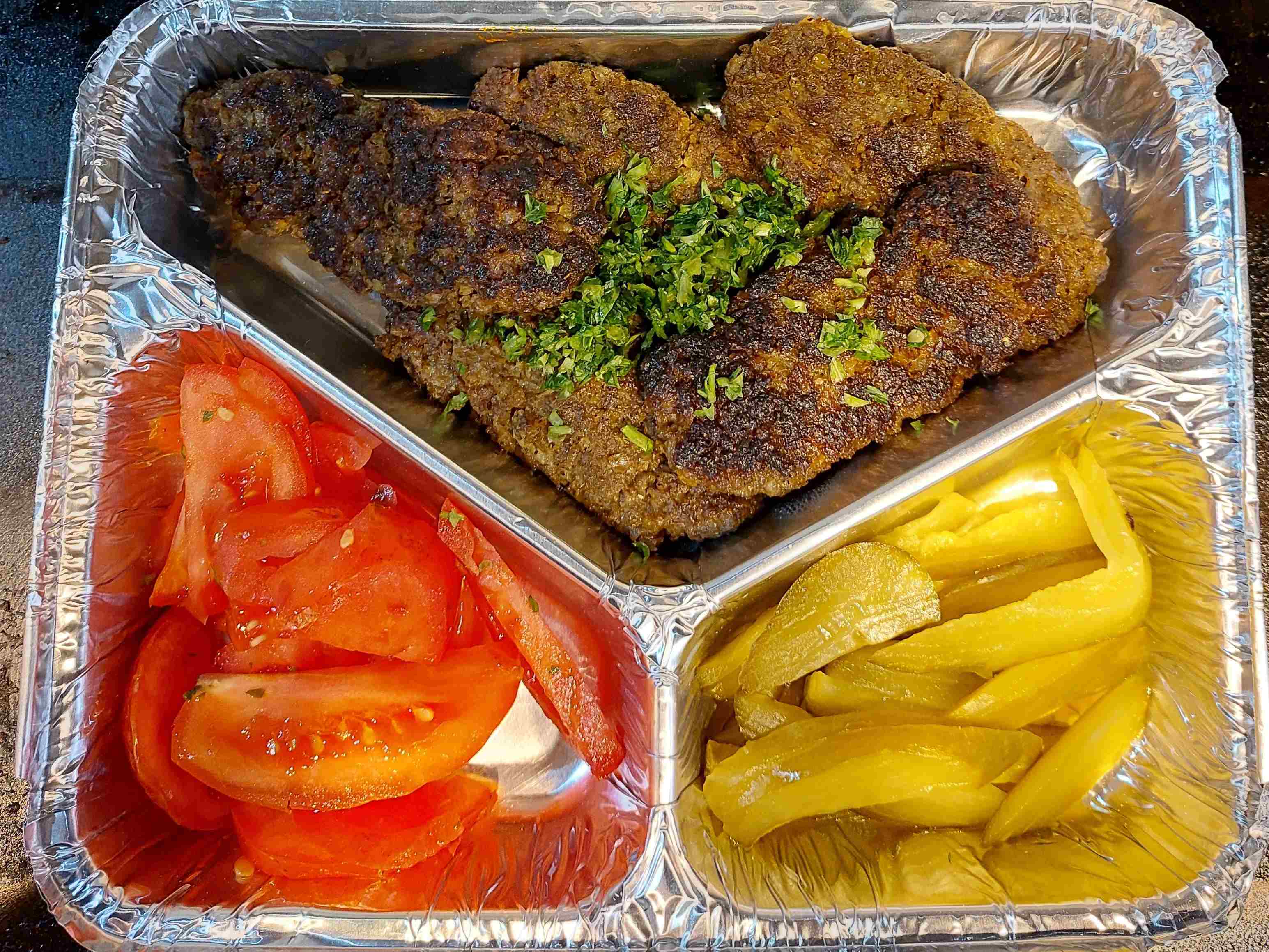 کتلت گوشت پرسی