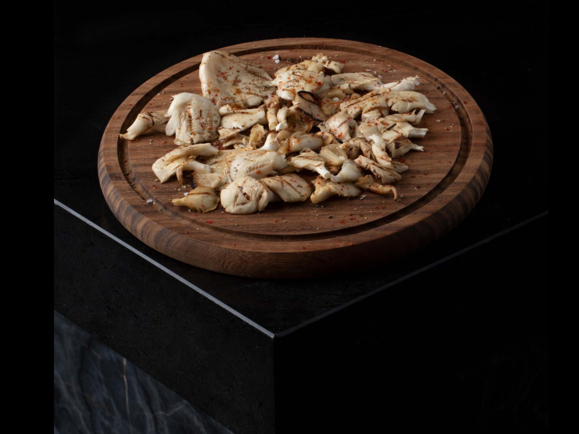 قارچ گریل شده
