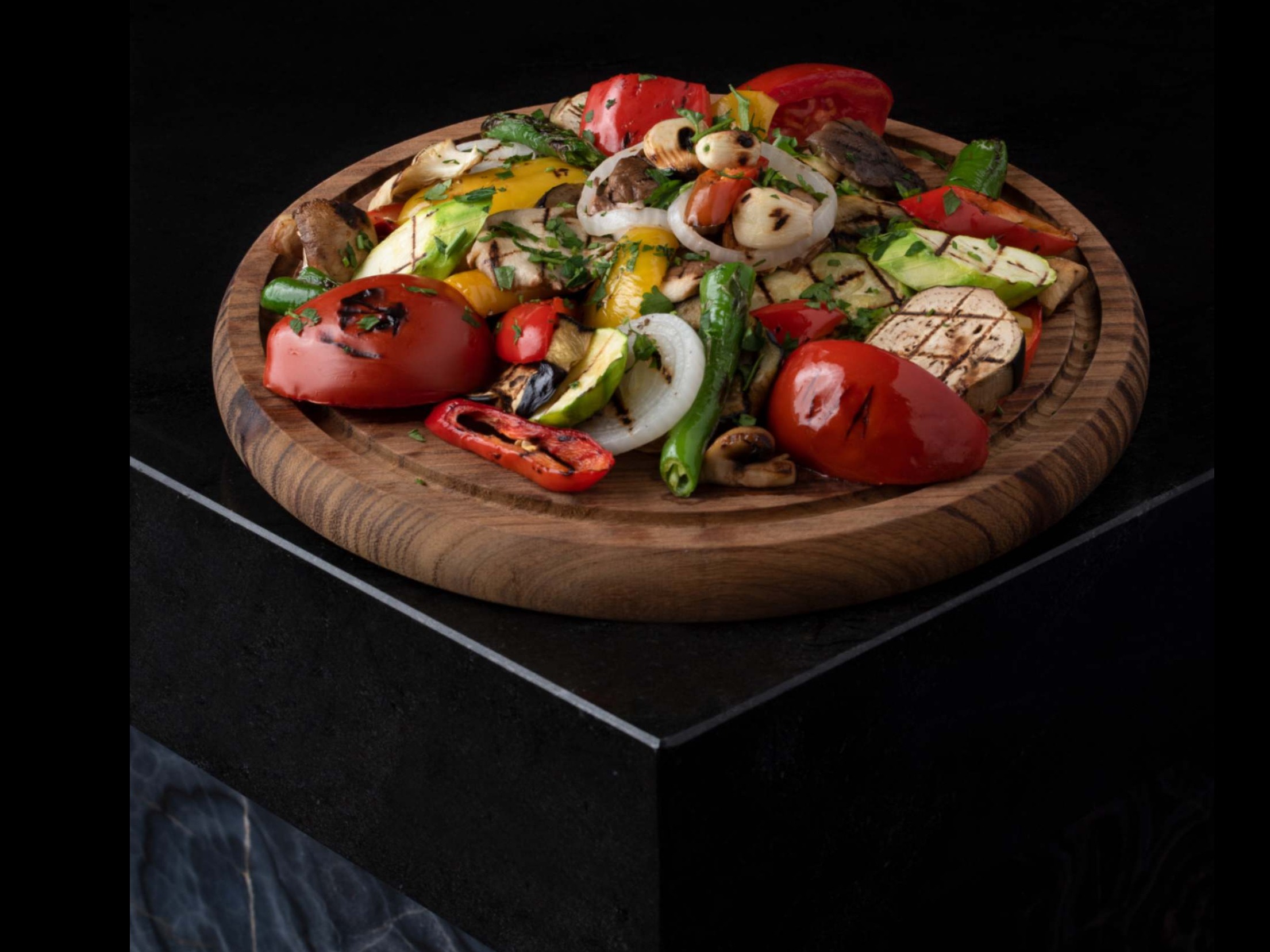 سبزیجات گریل شده