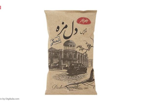 چیپس نمکی دل مزه