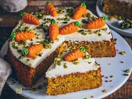 کیک هویج گردو