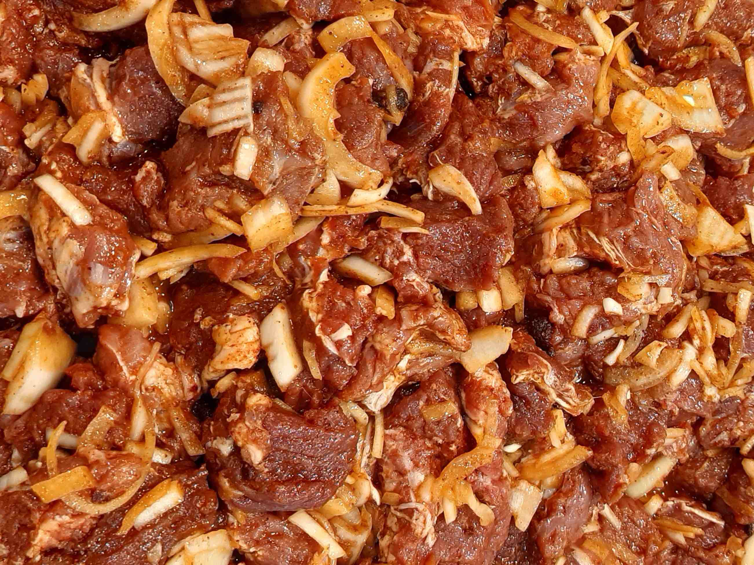 چنجه گوسفندی طعم دار