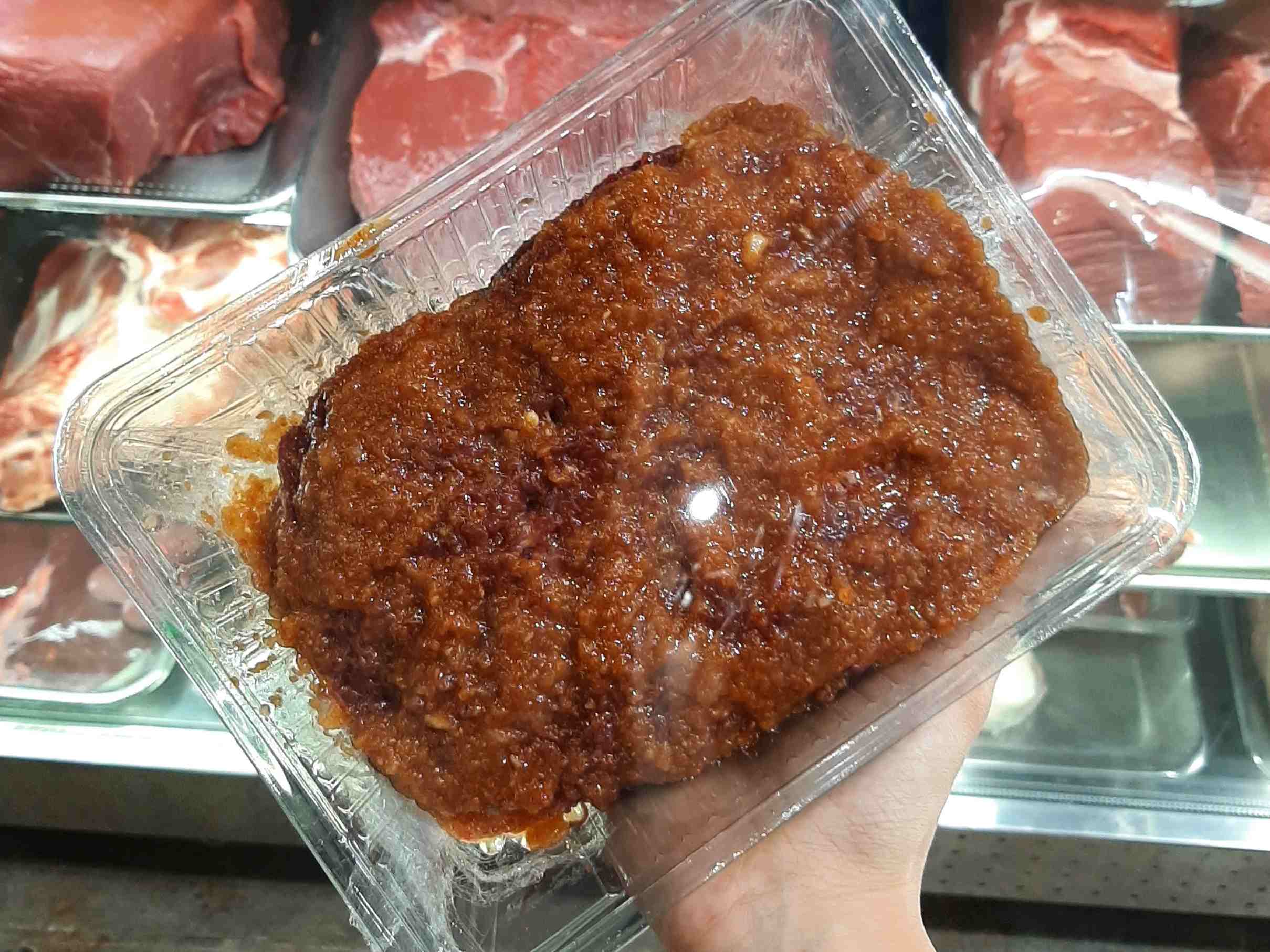 راسته گوساله استیکی دستگاه خورده طعم دار