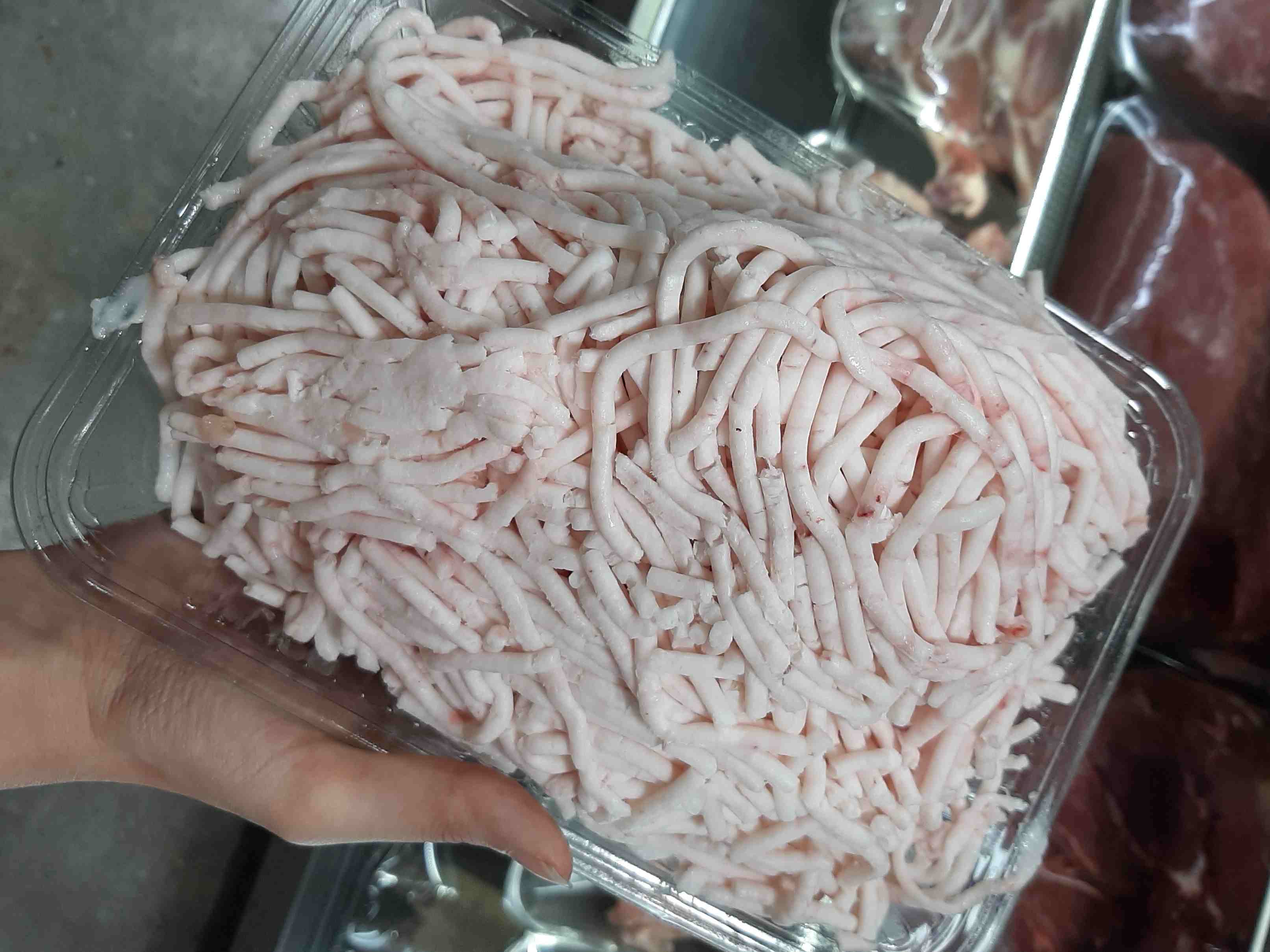 چرخ کرده دنبه گوسفندی