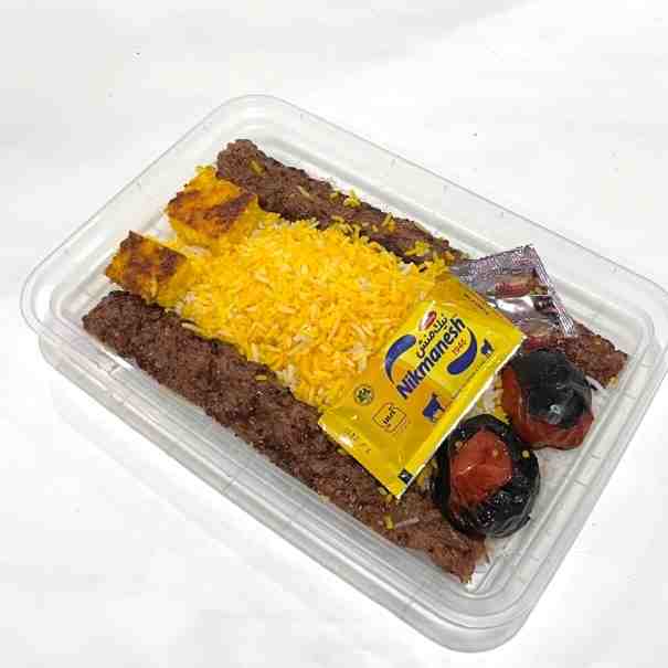چلوکباب کوبیده مخصوص