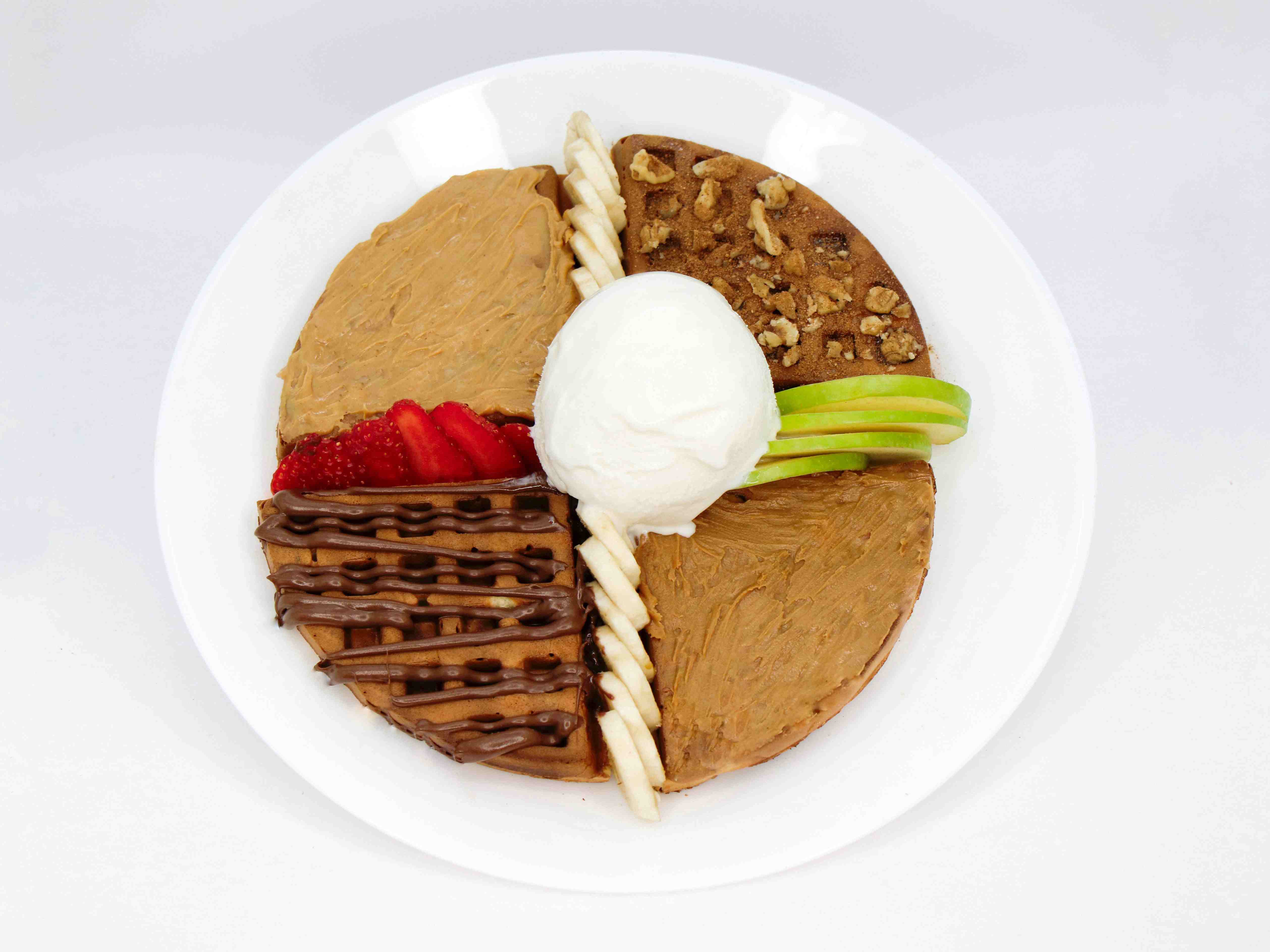 وافل میکس(2طعم به اتخاب شما)