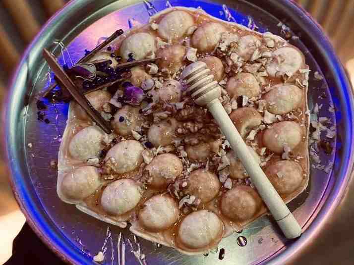 وافل عسل گردو