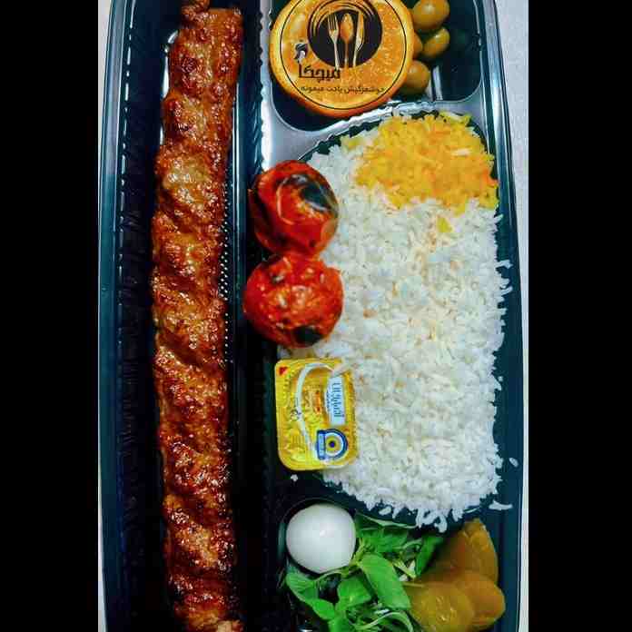 چلوكباب كوبيده مخصوص (دوسیخ 120 گرمی)