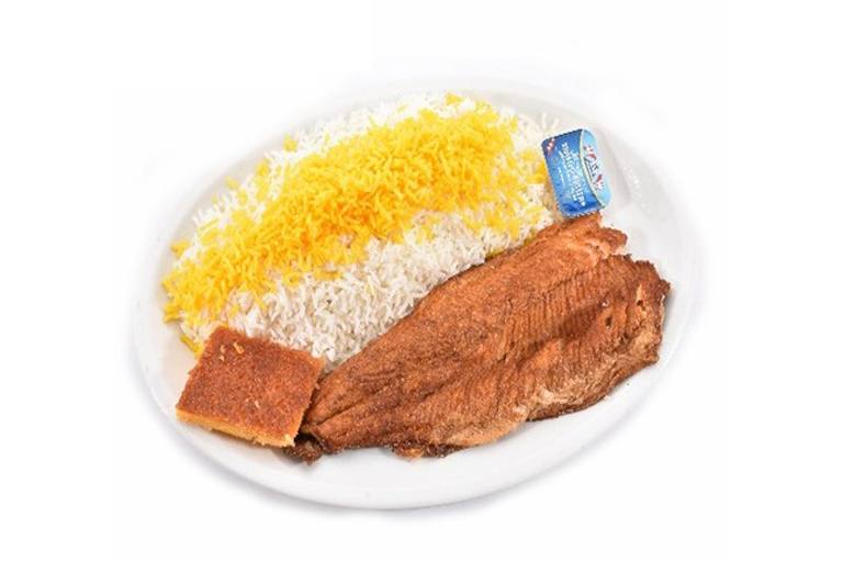 چلو ماهی قزل آلا