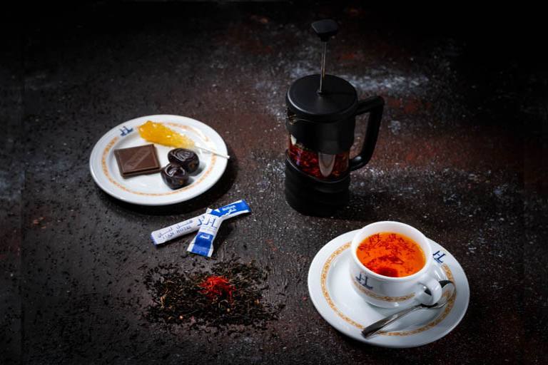 چای زعفران