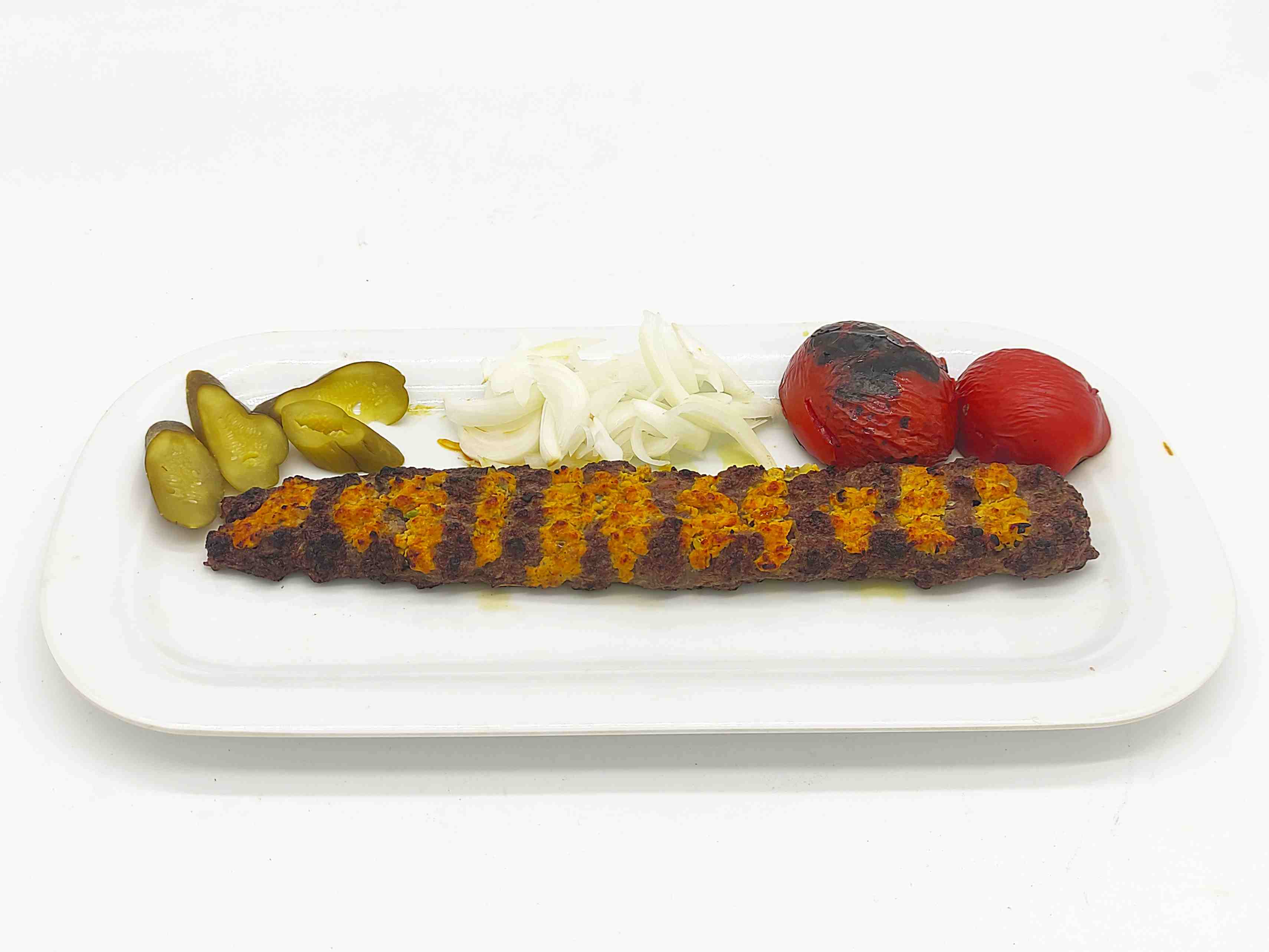 خوراک کوبیده نگینی تک سیخ
