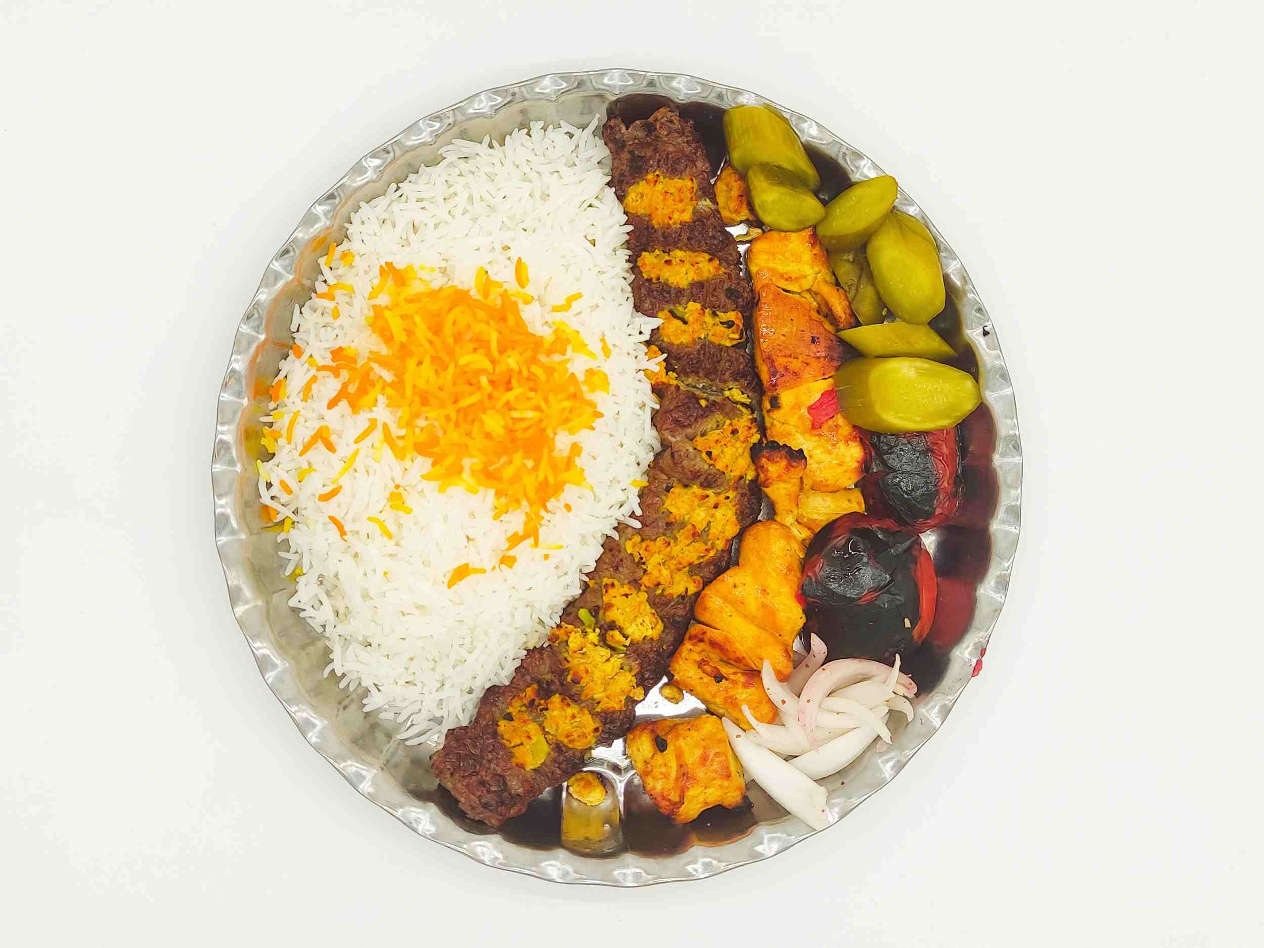 چلو کباب وزیری مخصوص