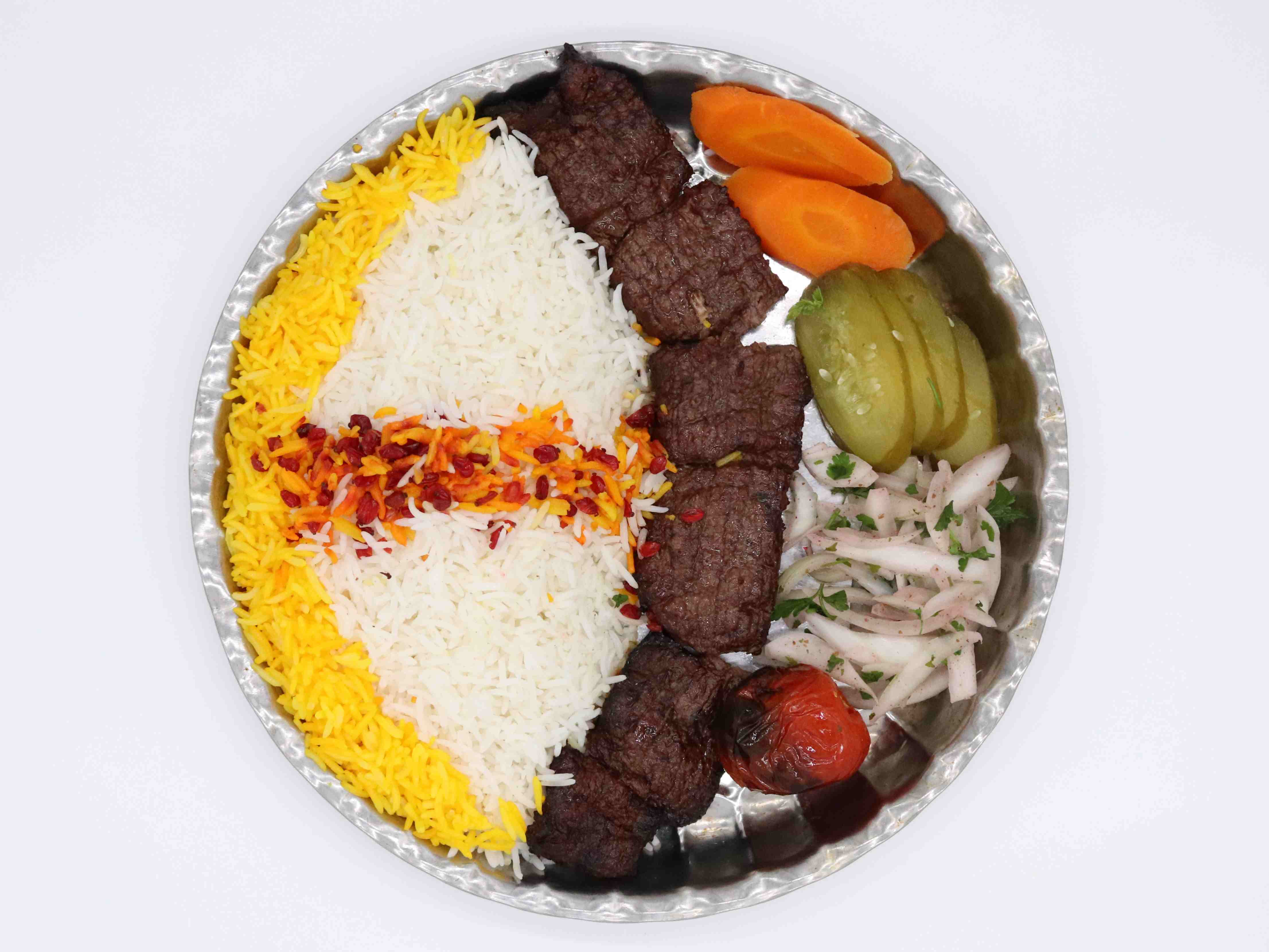 چلو کباب برگ