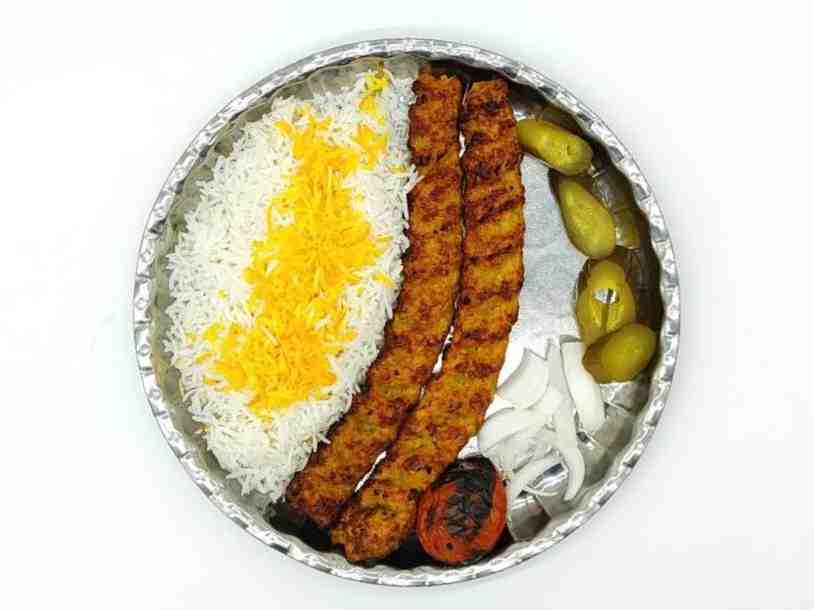مرغ کوبیده (2 سیخ)