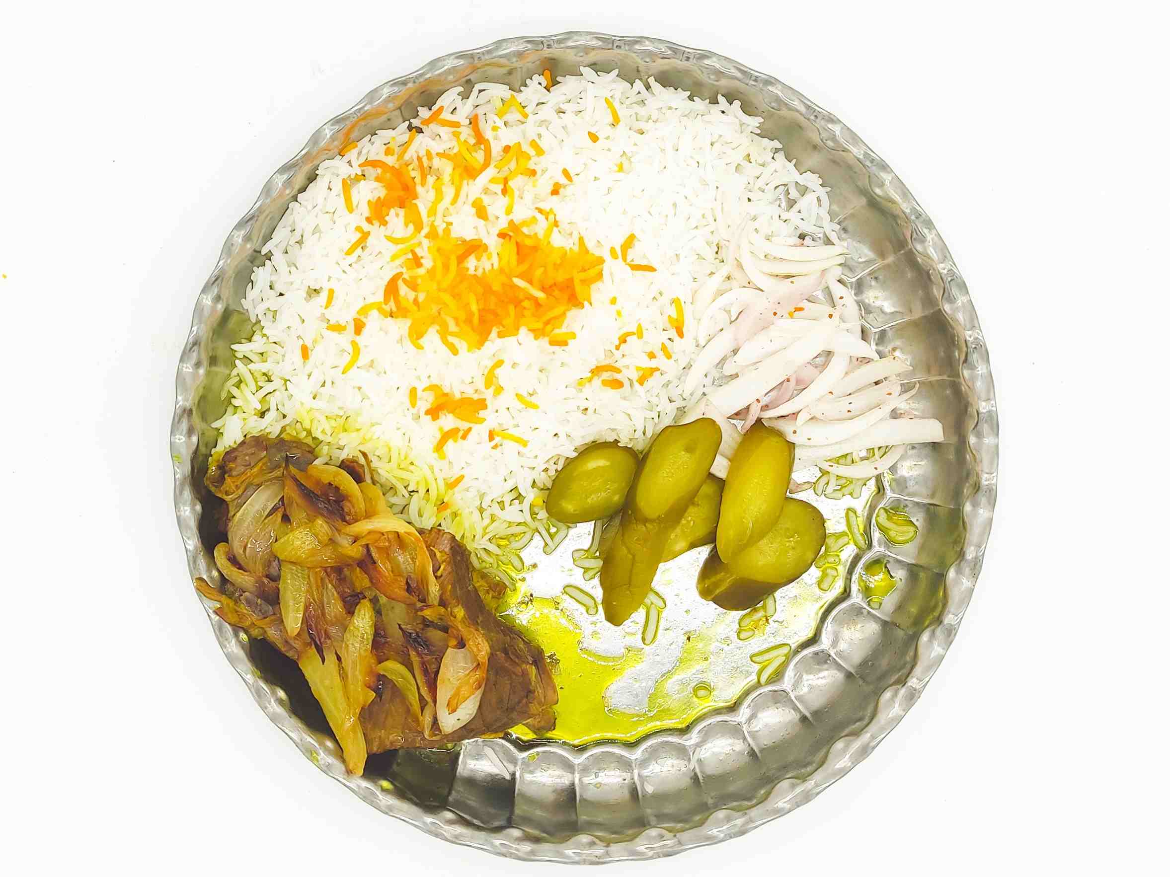 چلو گوشت گوساله مخصوص