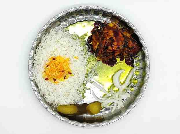 چلو مرغ ترش اقتصادی