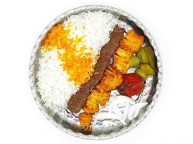 چلو کباب وزیری
