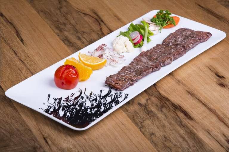 کباب برگ با راسته بره