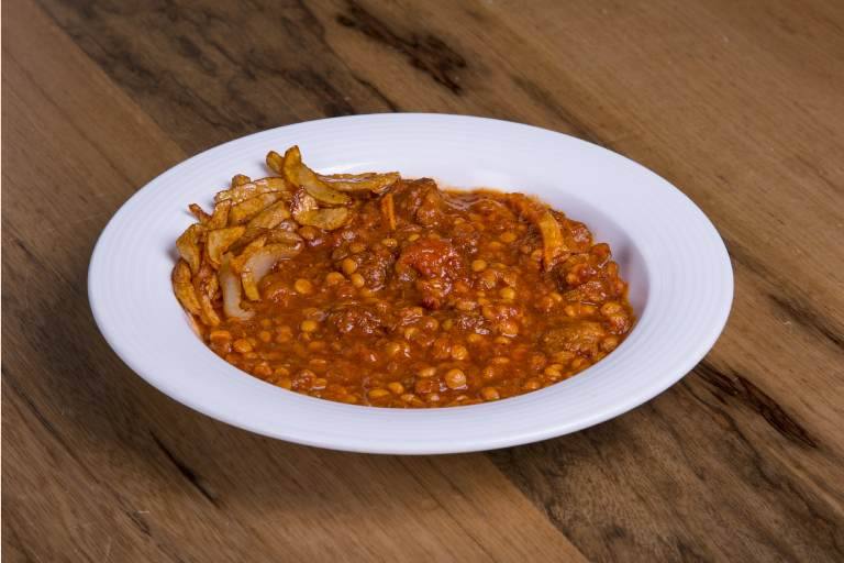 خورشت قیمه با سیب زمینی