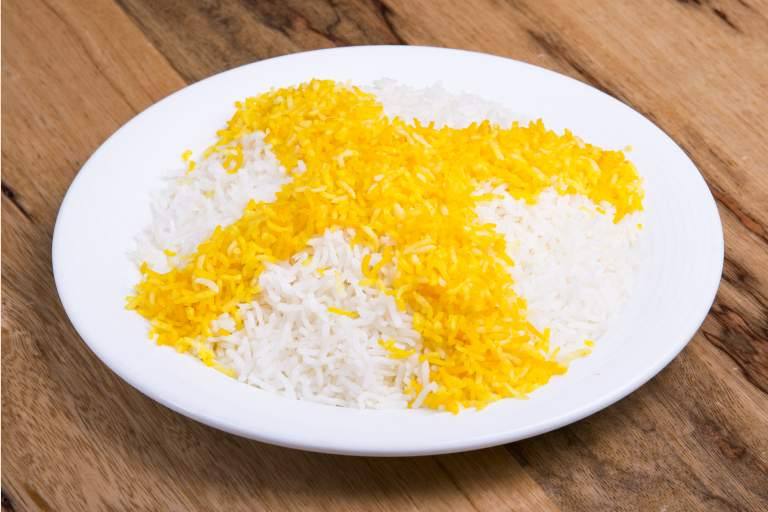چلو زعفرانی