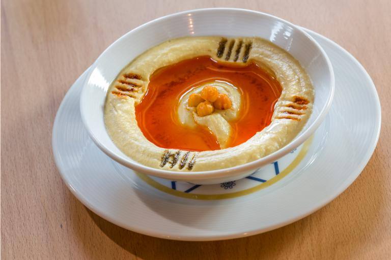 حمص بالطحینه