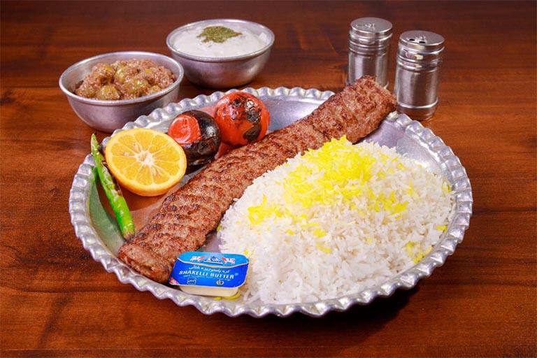 چلو کباب لقمه مخصوص
