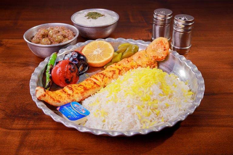 چلو جوجه کباب مخصوص