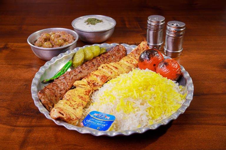 چلو کباب وزیری