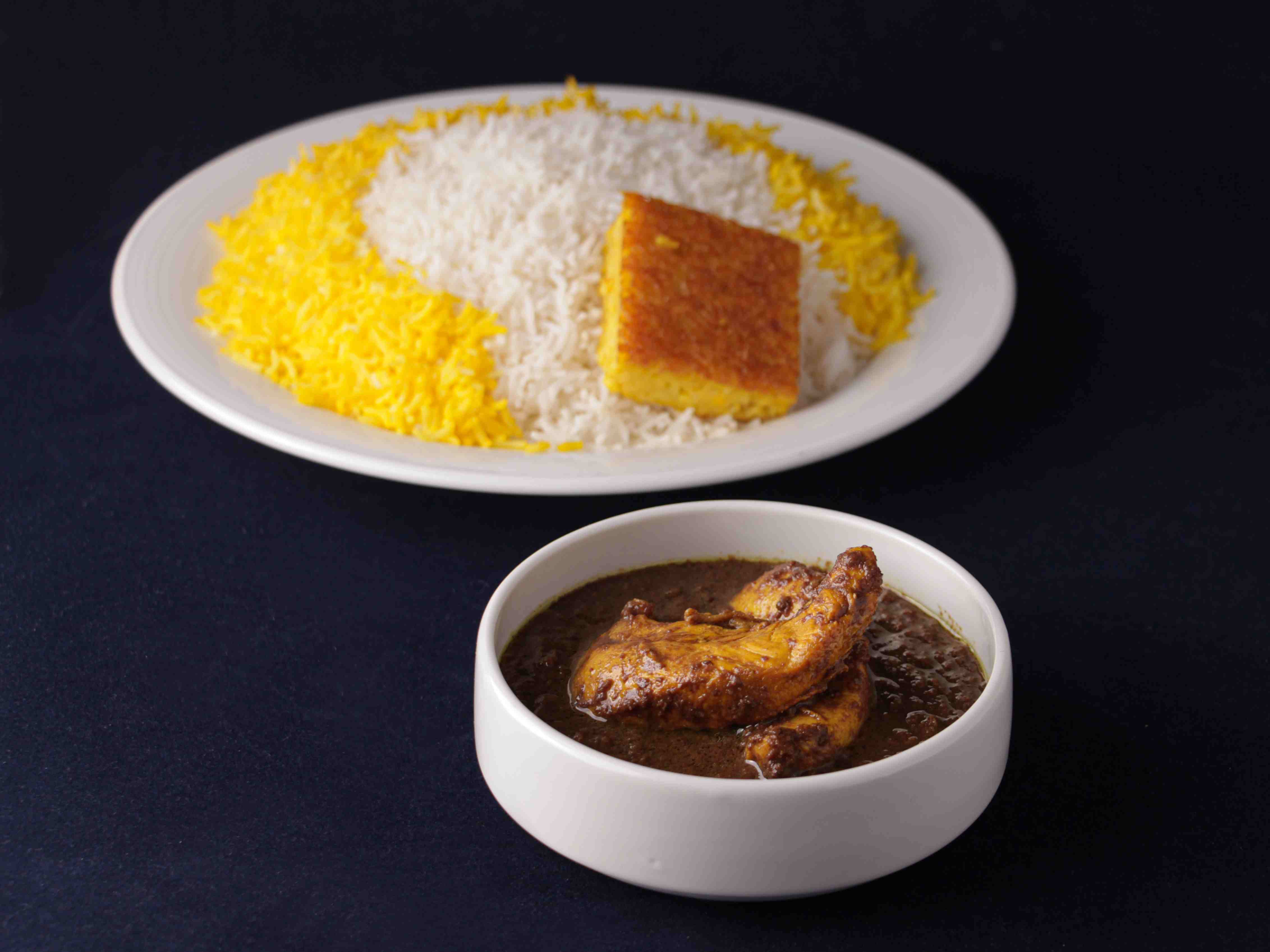 چلو خورش فسنجان