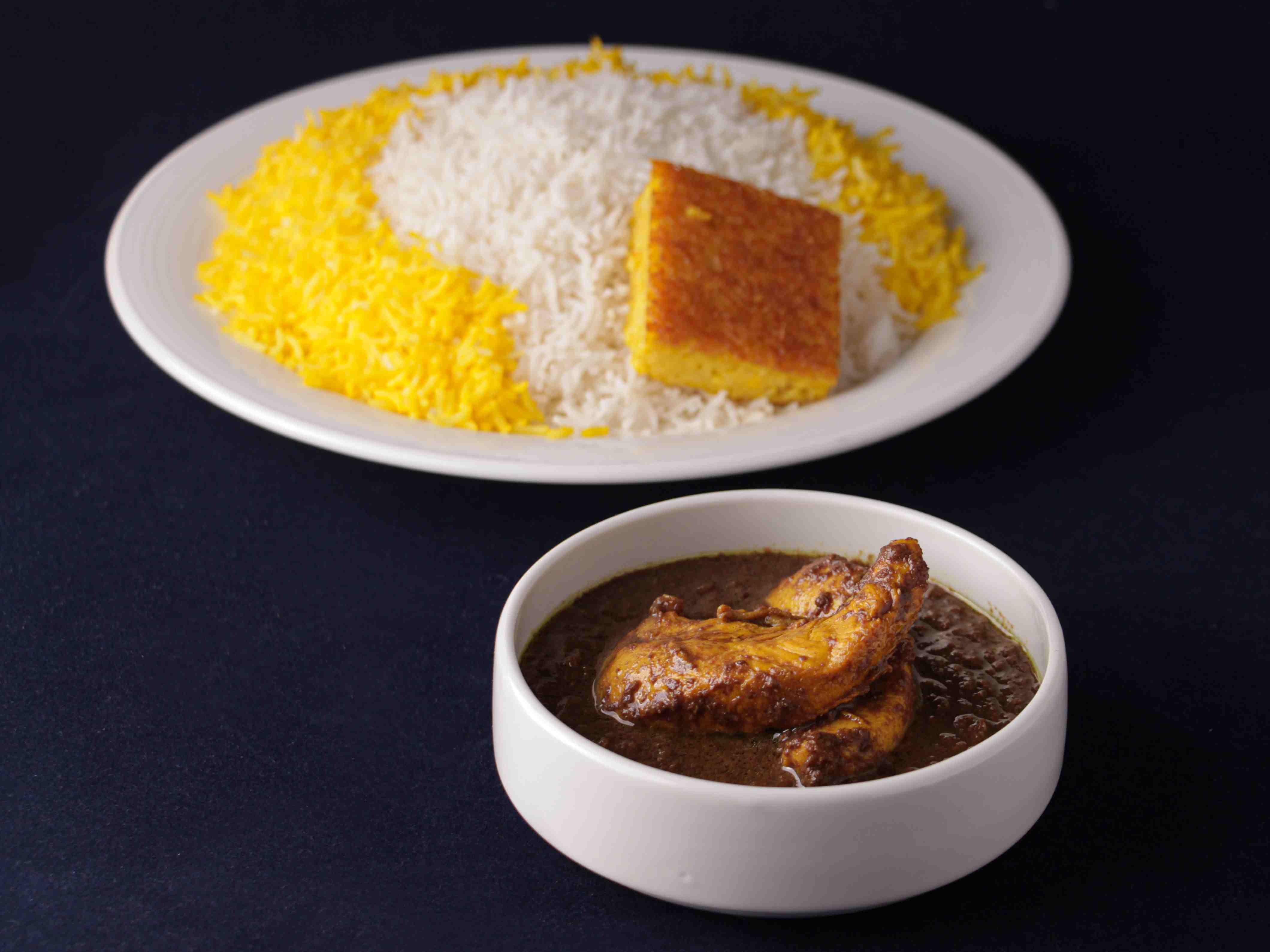 چلو خورش فسنجان