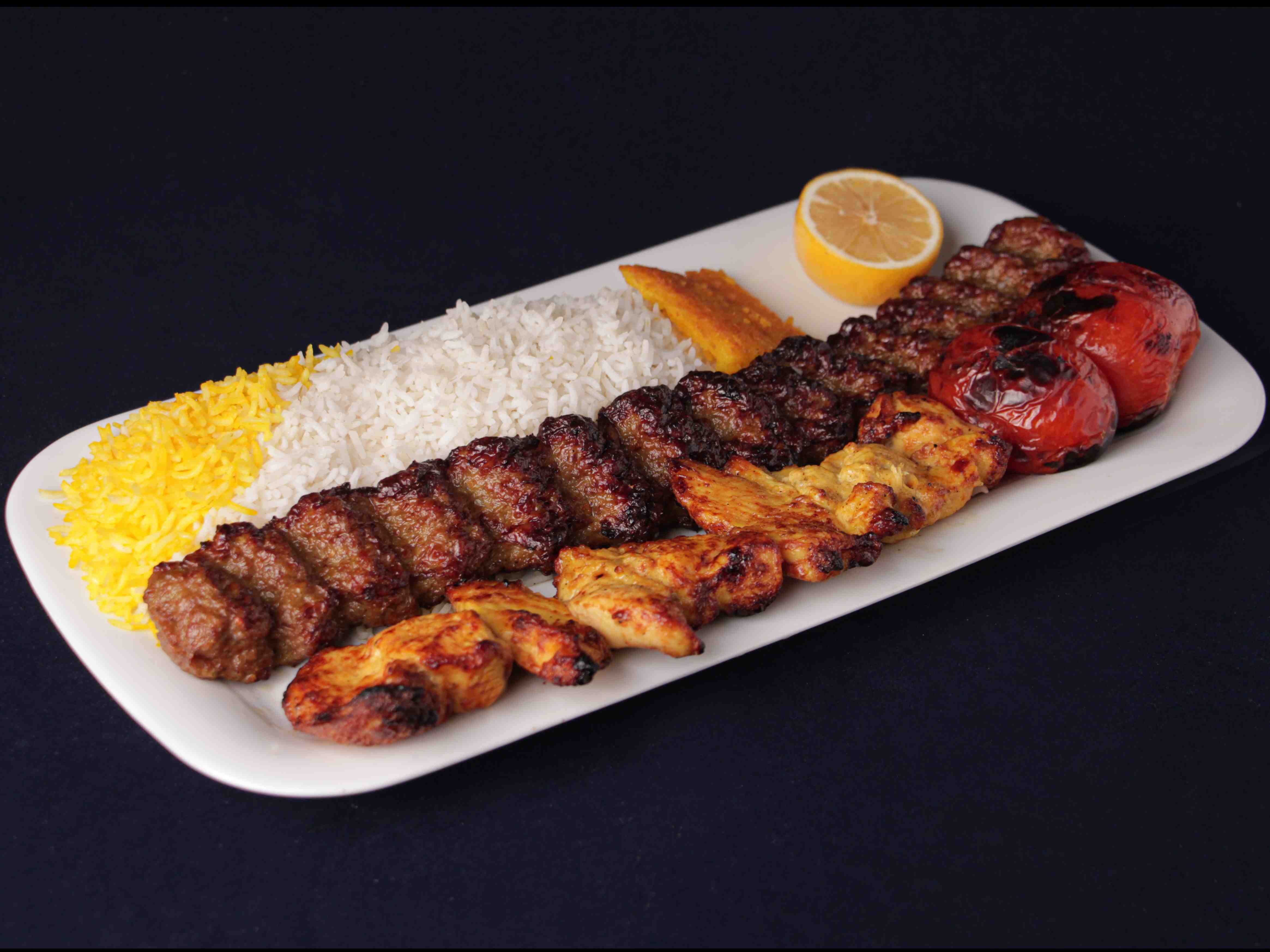 چلو کباب وزیری