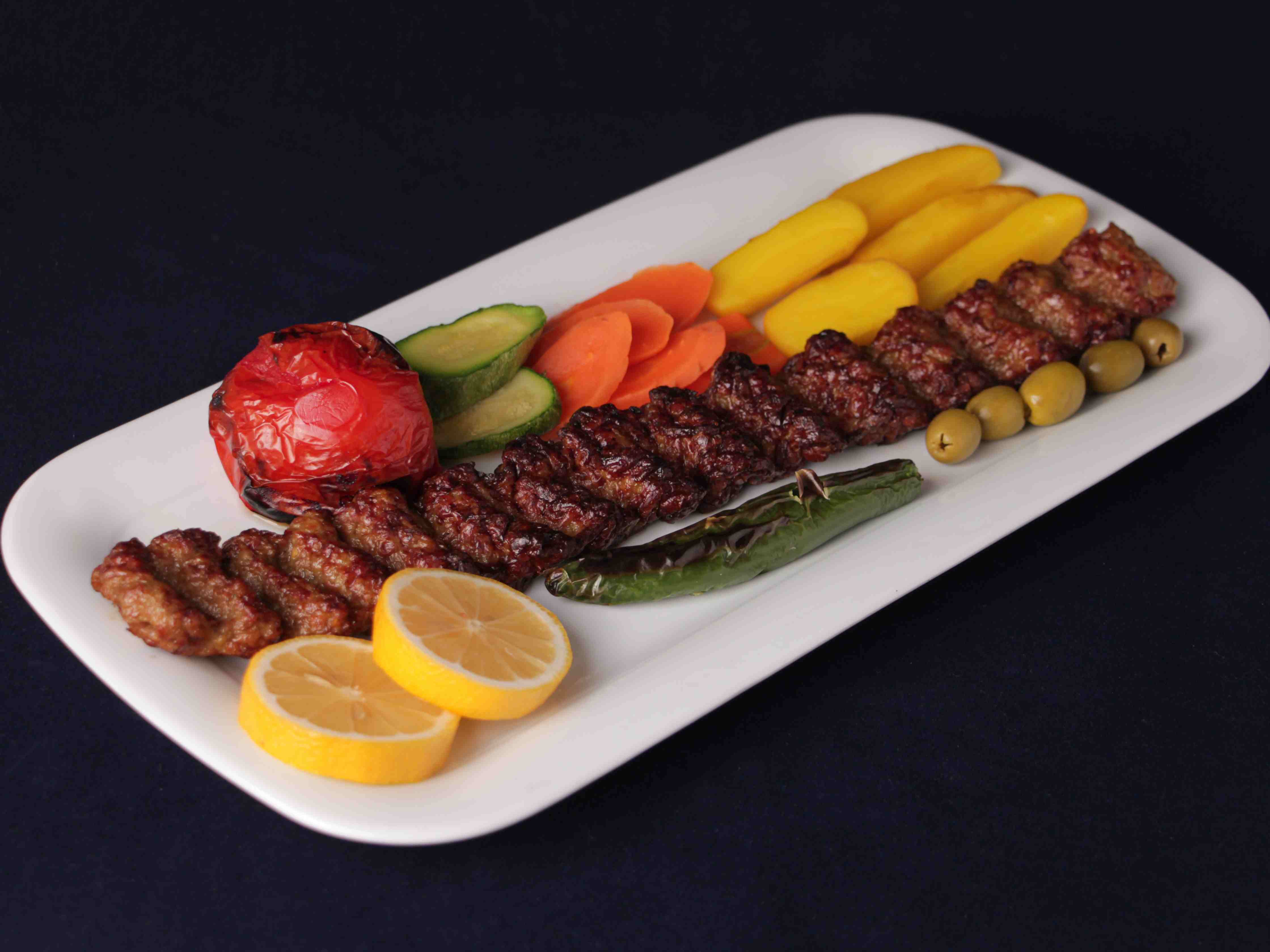 کباب لقمه زعفرانی