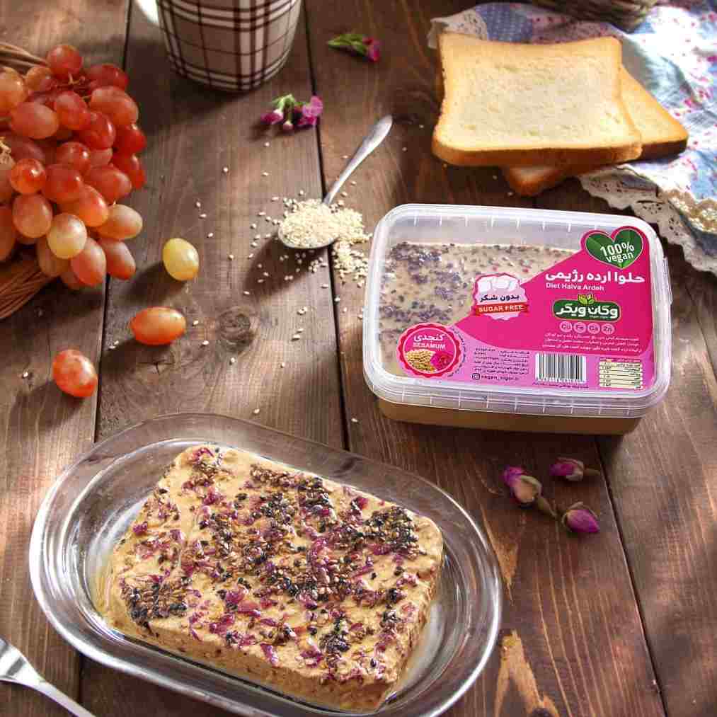 حلوا ارده رژیمی کنجدی (300gr)