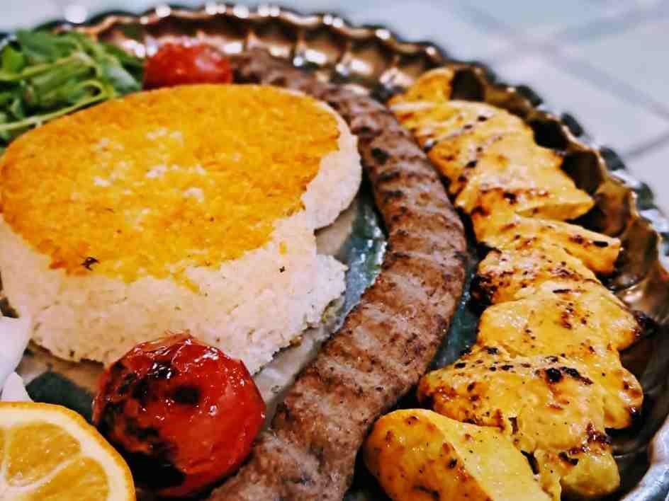 چلو کباب میکس